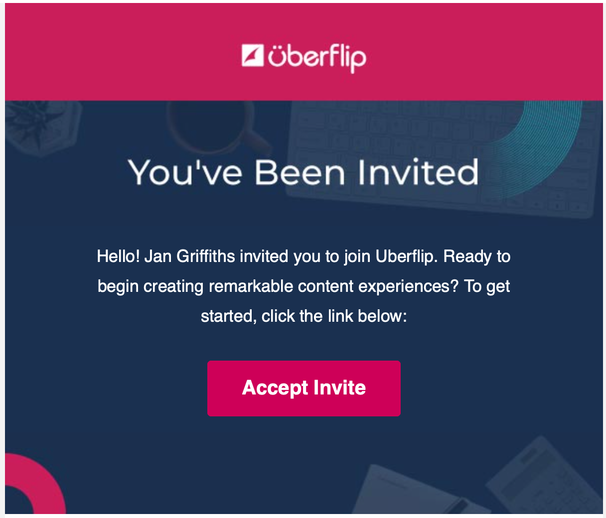 How long are new user invitation emails valid for? Uberflip Help